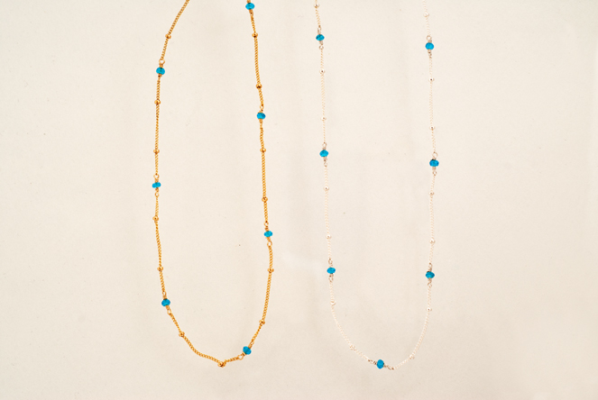 Apatite anklet